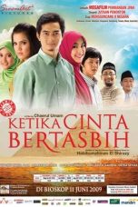 Poster Ketika Cinta Bertasbih 2009 Sub Indo Full Movie HD
